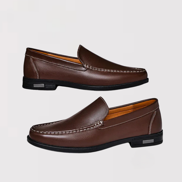 Herb™ | Classic Slip-On Loafers, Elastic Sides
