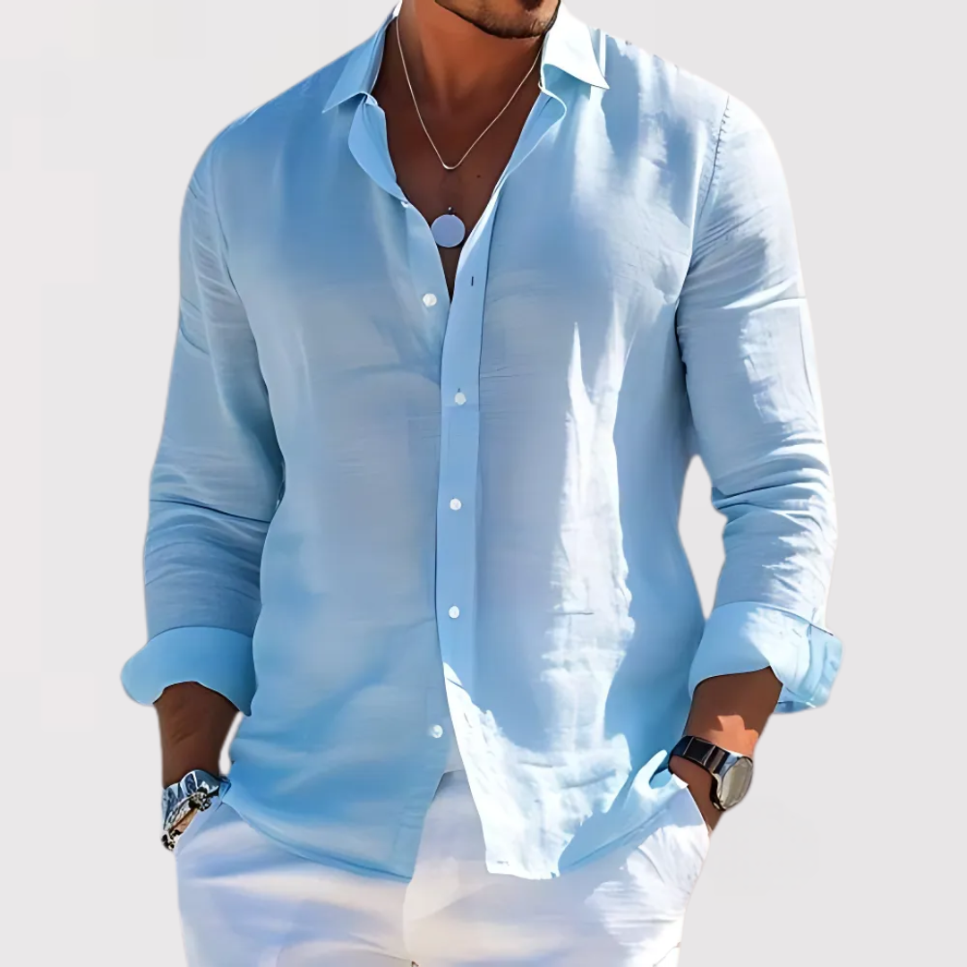 Chester™ | Airy Shirt with Open Collar