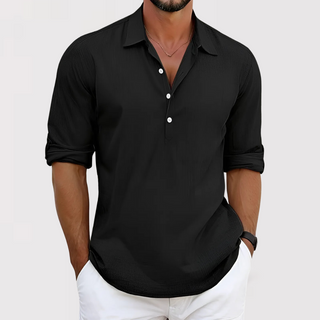 Ned™ | Lightweight Shirt with Button Placket