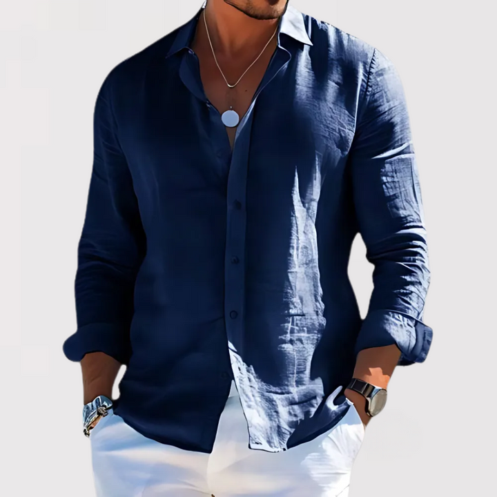 Chester™ | Airy Shirt with Open Collar