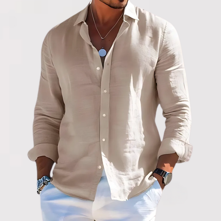 Chester™ | Airy Shirt with Open Collar