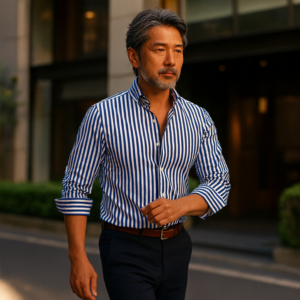 Stuart™ | Striped Shirt, Regular Fit