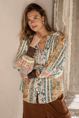 Daphne Blouse - Olive