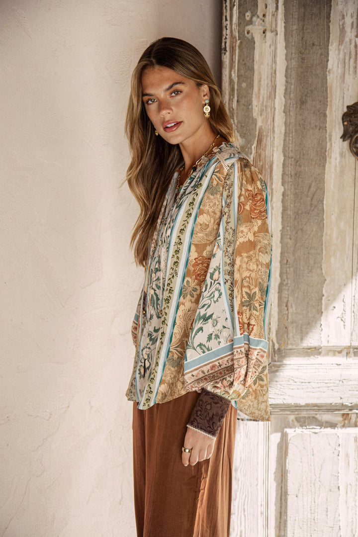 Daphne Blouse - Olive