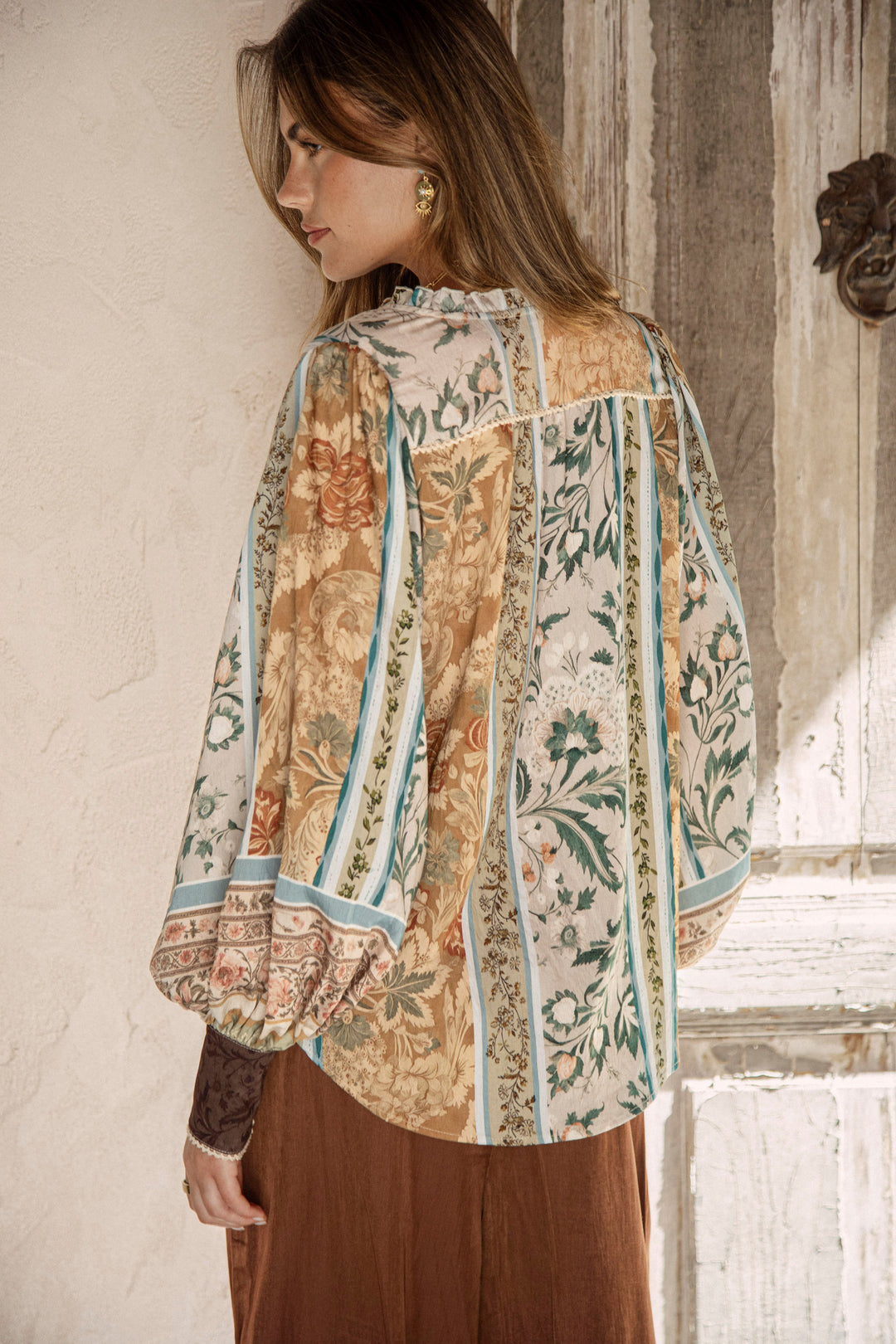 Daphne Blouse - Olive