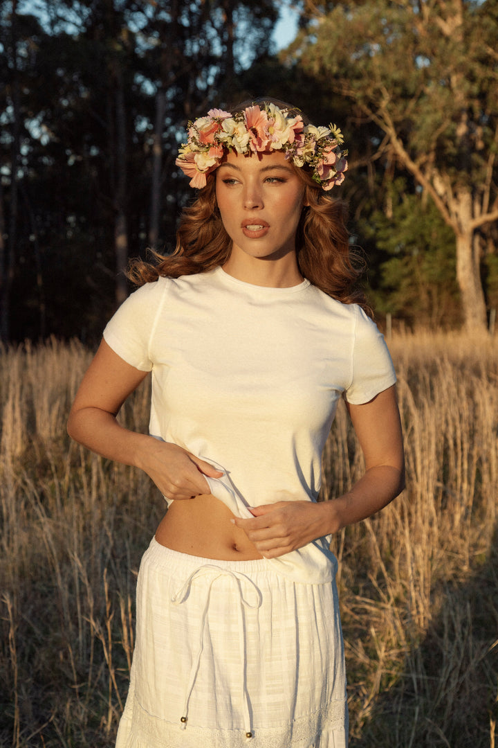 Euro Summer Tee - Ivory