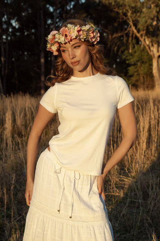 Euro Summer Tee - Ivory