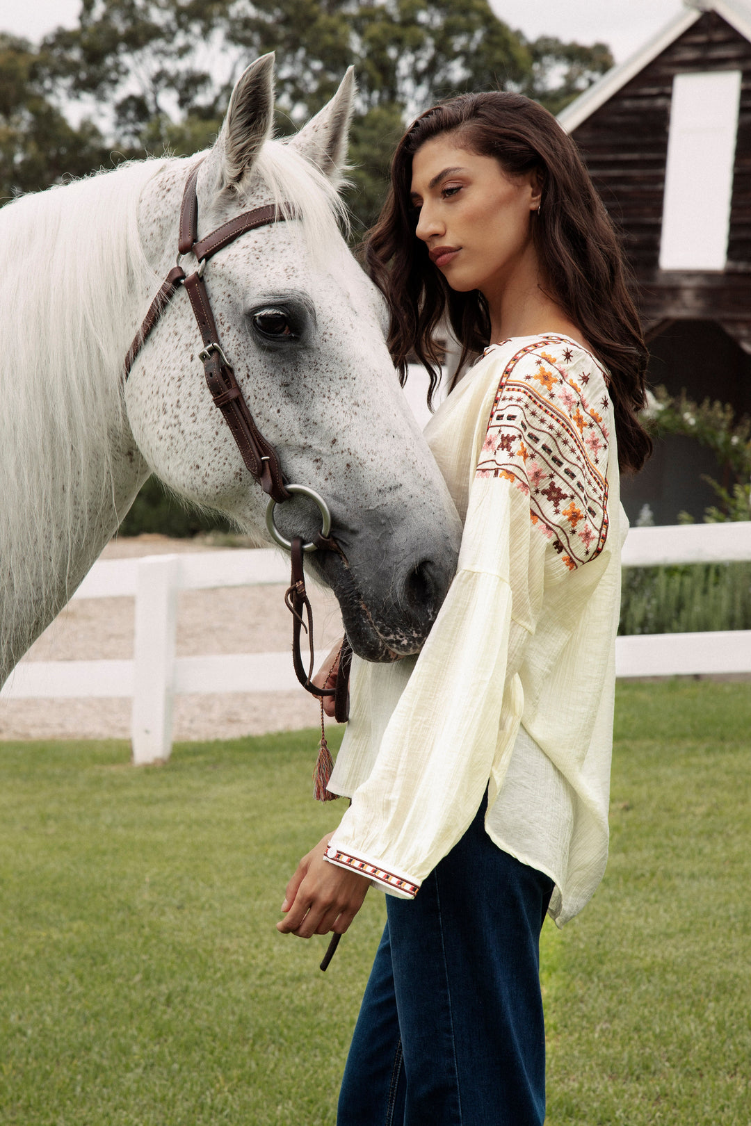 Eve Embroidered Blouse