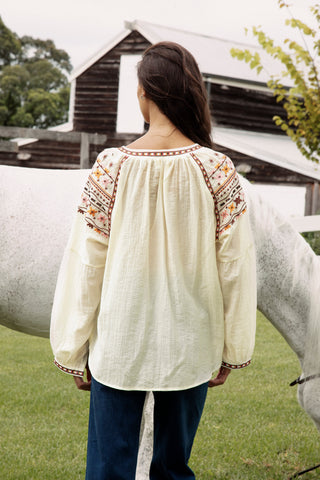Eve Embroidered Blouse