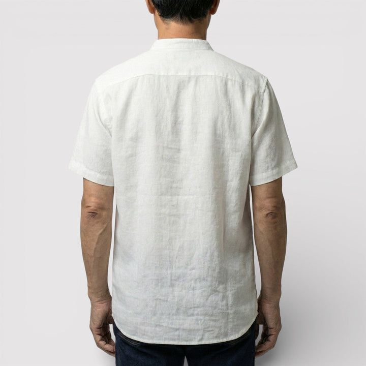 Barry™ | Airy Short-Sleeve Mandarin Shirt