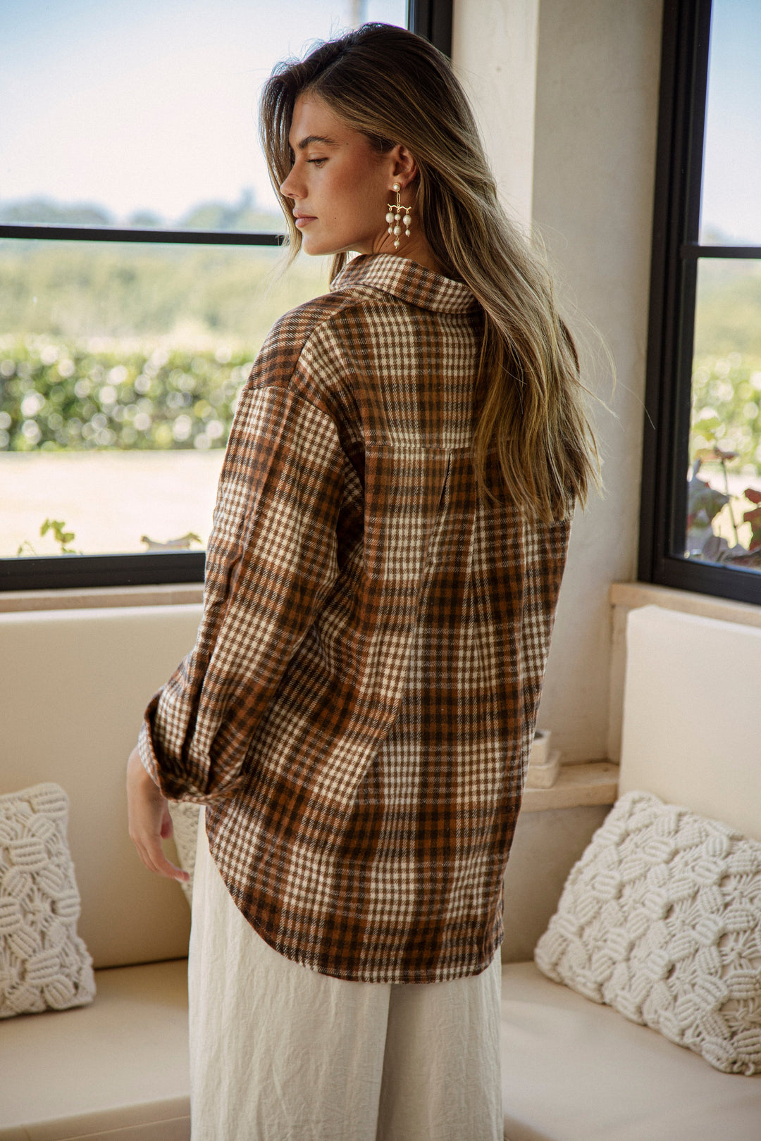 Grove Flannel - Espresso