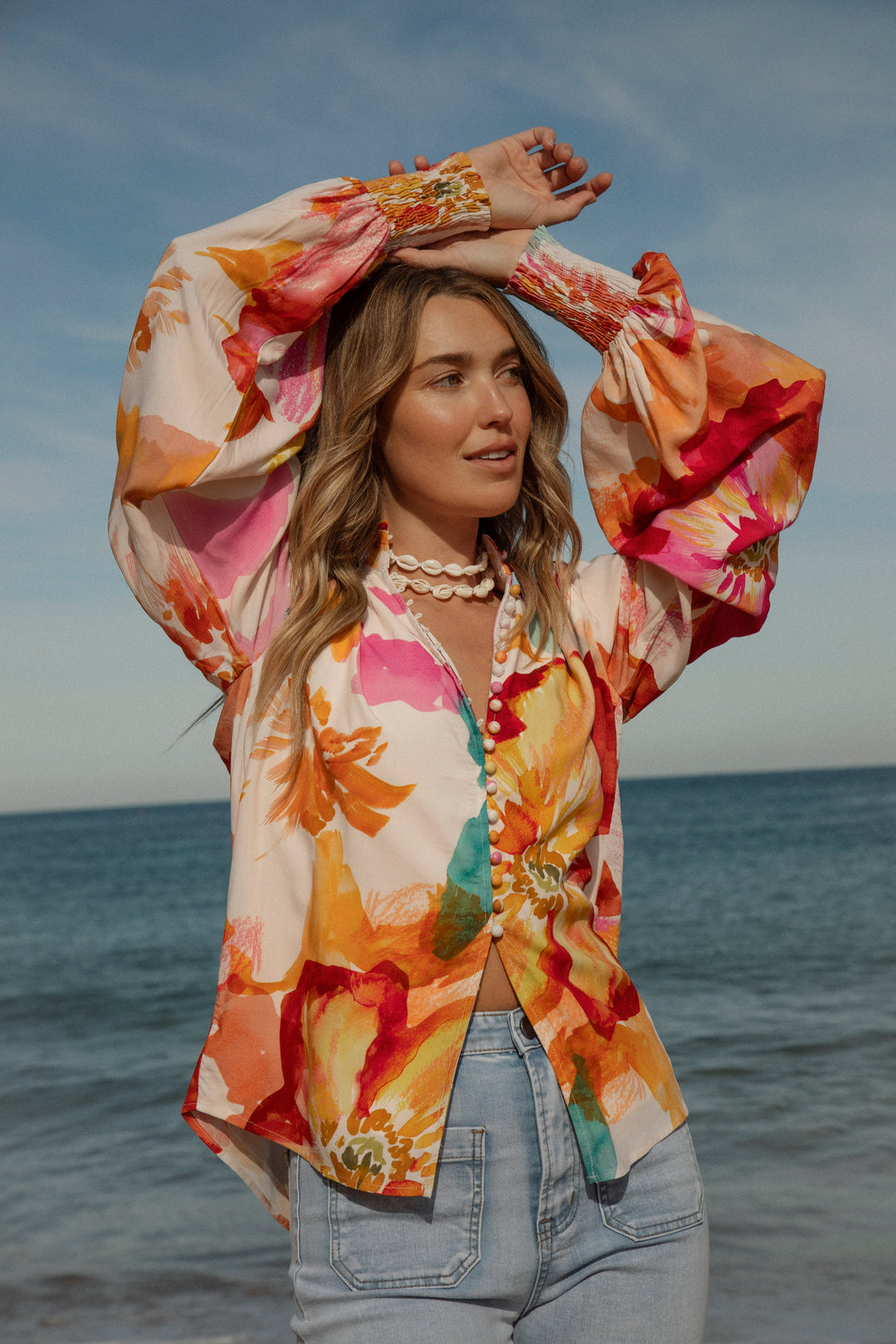 Isla Blouse - Bloom