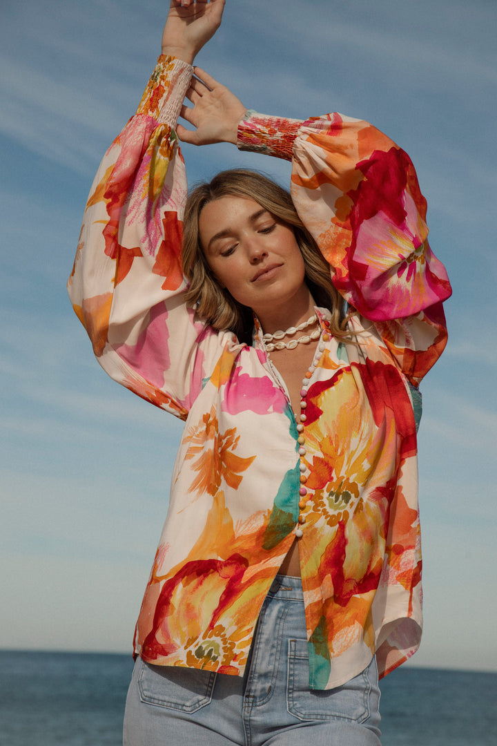Isla Blouse - Bloom