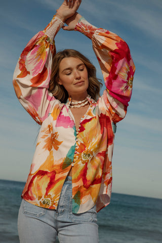 Isla Blouse - Bloom