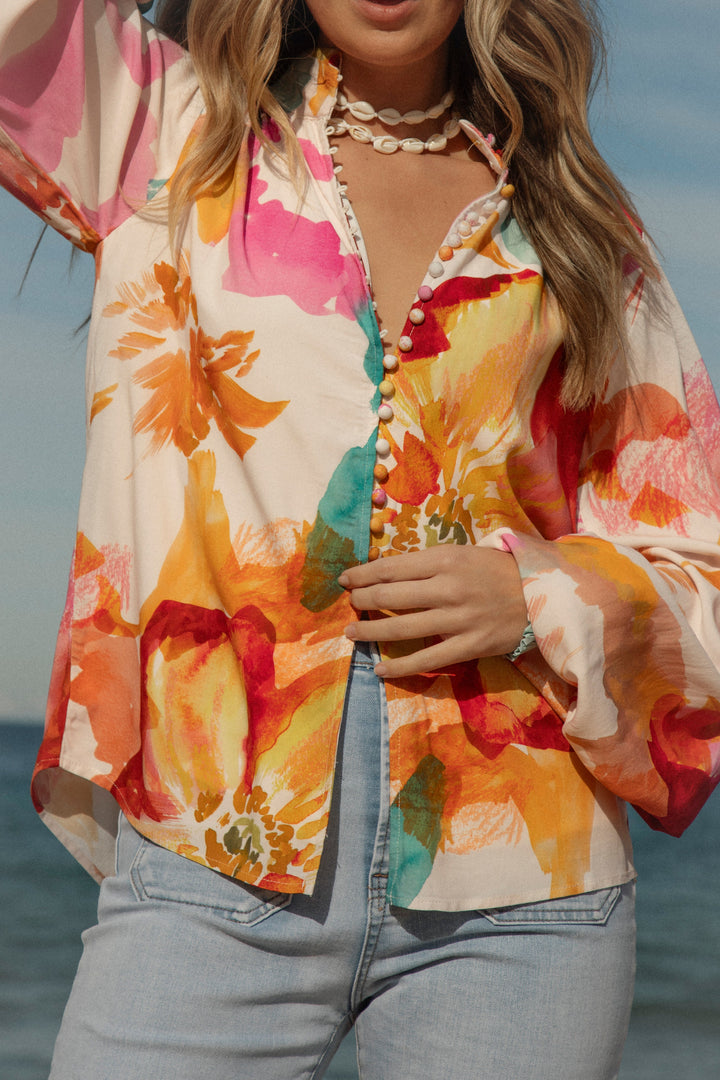 Isla Blouse - Bloom
