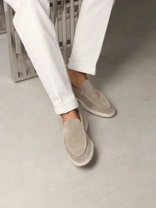 Max™ | Classic Light Grey Loafers