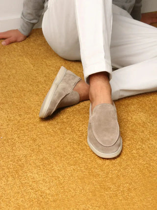 Max™ | Classic Light Grey Loafers