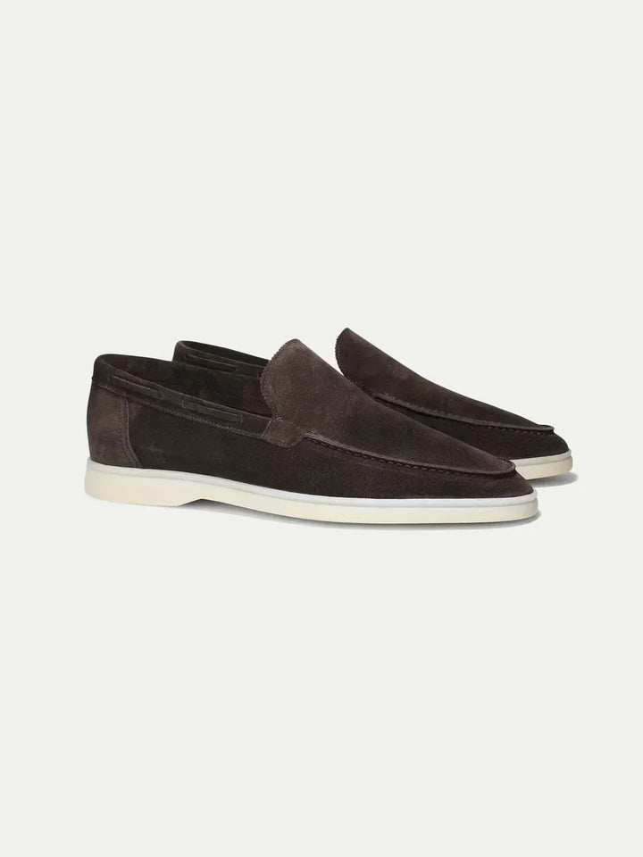 Alex™ | Classic Brown Loafers