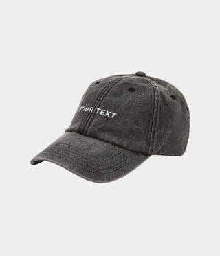 CUSTOM WASHED CAP.