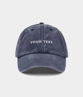 CUSTOM WASHED CAP.