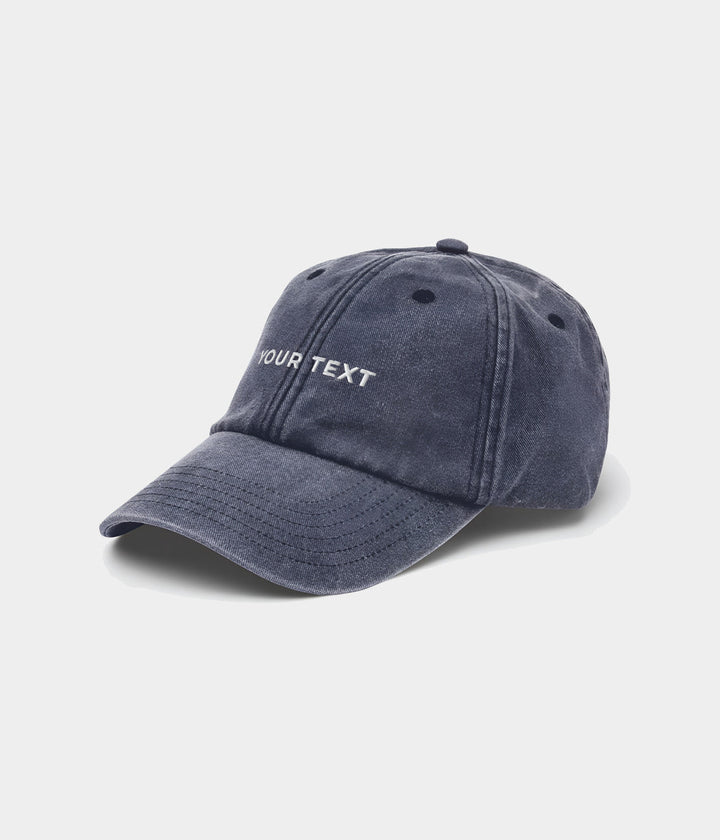 CUSTOM WASHED CAP.