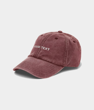 CUSTOM WASHED CAP.