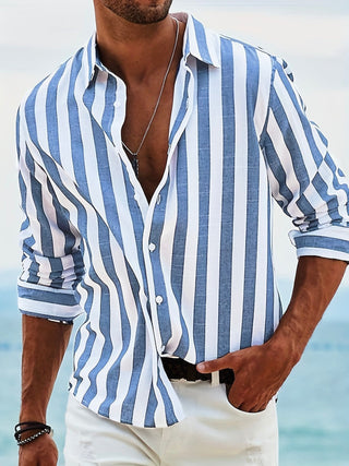 Shane™ | Bold Stripe Shirt