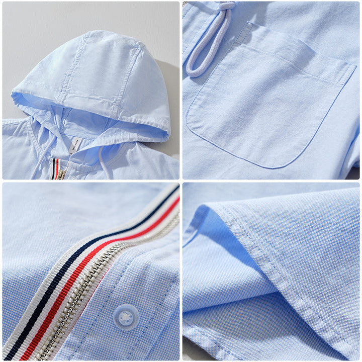 Willis™ | Lightweight Zip Hooded Shirt