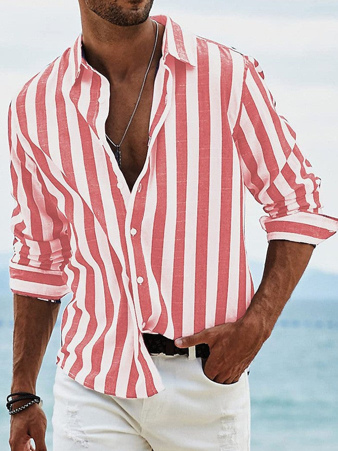 Shane™ | Bold Stripe Shirt