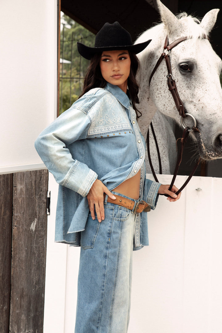 Untamed Denim Shirt