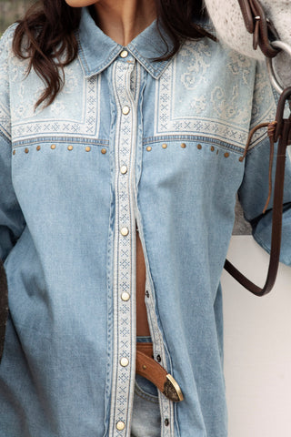 Untamed Denim Shirt
