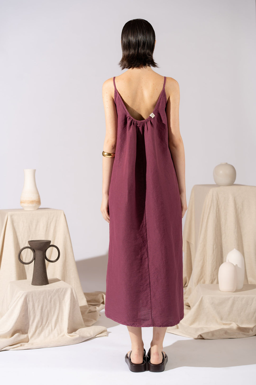 Aria Dress Amaranth