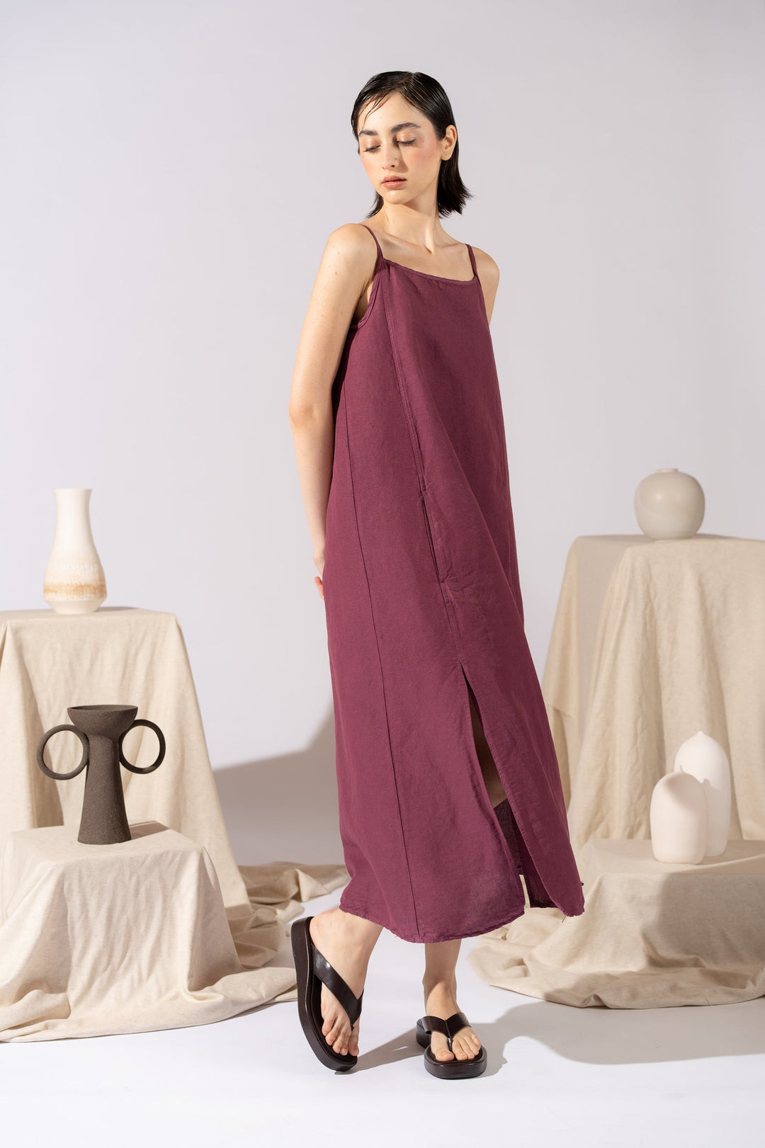 Aria Dress Amaranth