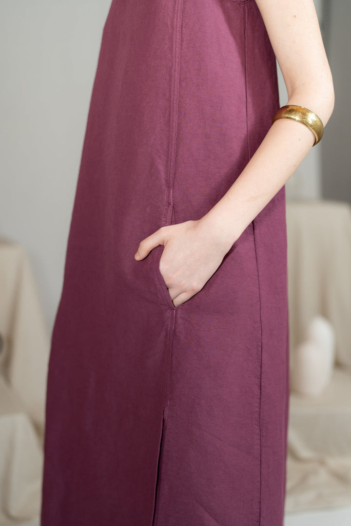 Aria Dress Amaranth