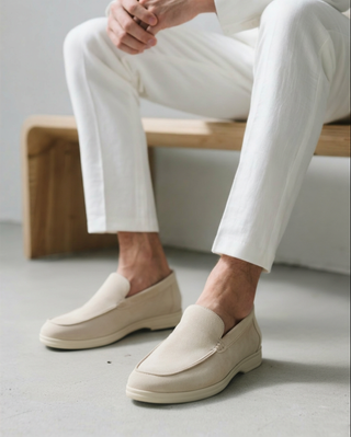 Noosa™ | Elegant Slip-On Loafers Beige