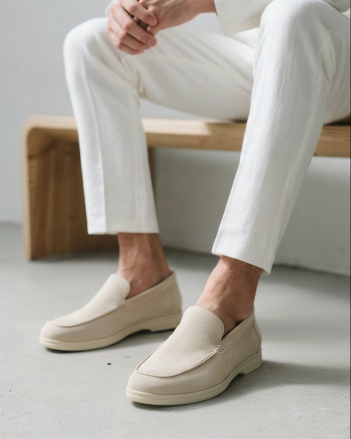 Noosa™ | Elegant Slip-On Loafers Beige