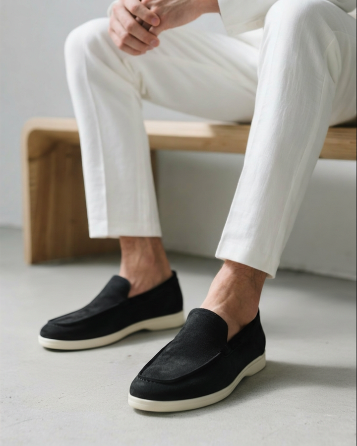 Noosa™ | Elegant Slip-On Loafers Black
