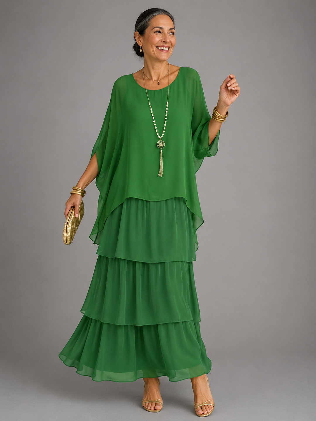 Lara™ | Elegant, flowing long dress