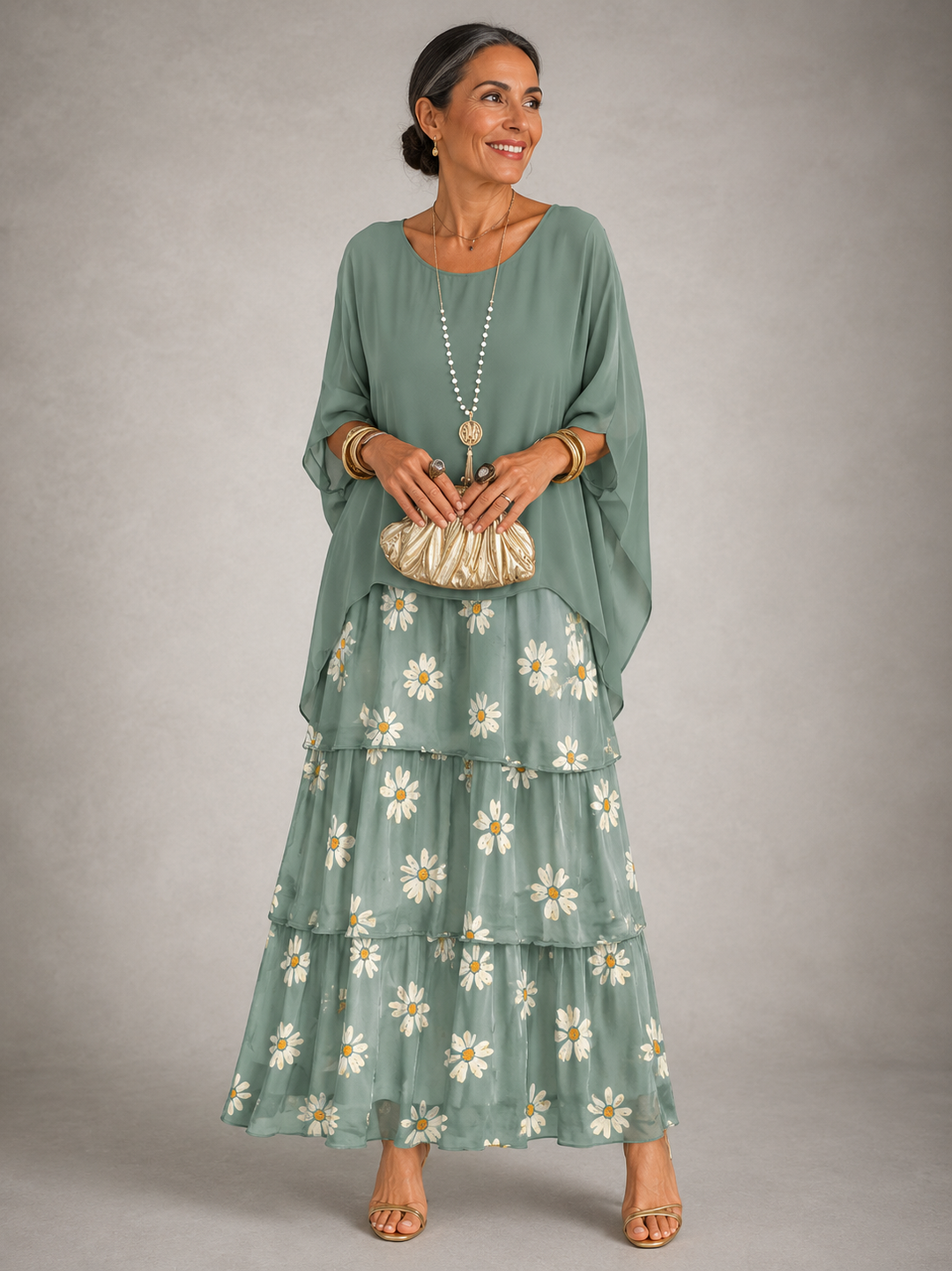 Lara™ | Elegant, flowing long dress