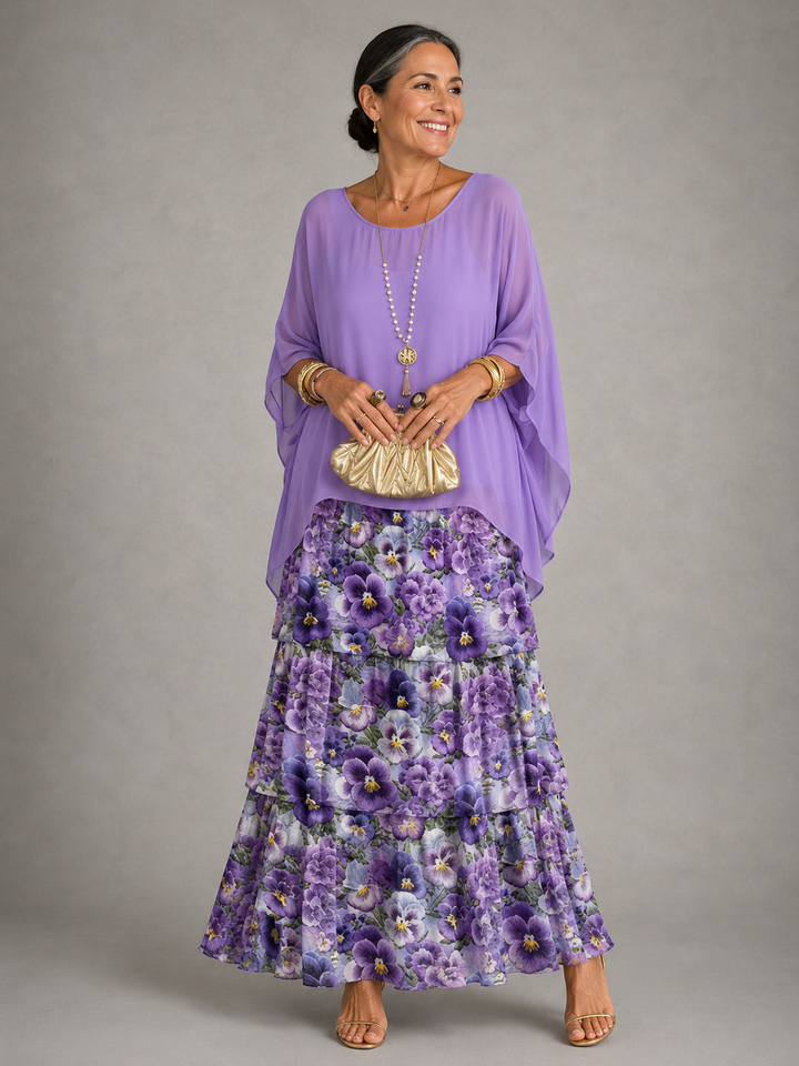 Lara™ | Elegant, flowing long dress
