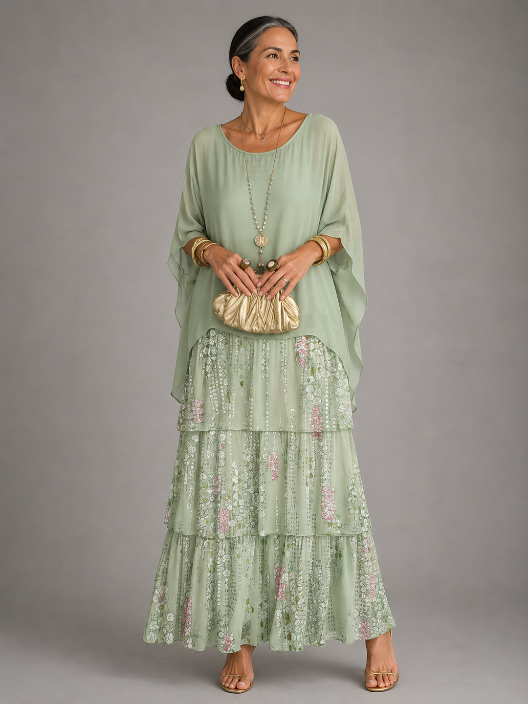Lara™ | Elegant, flowing long dress