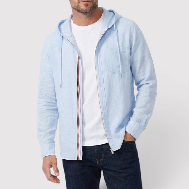 Willis™ | Lightweight Zip Hooded Shirt