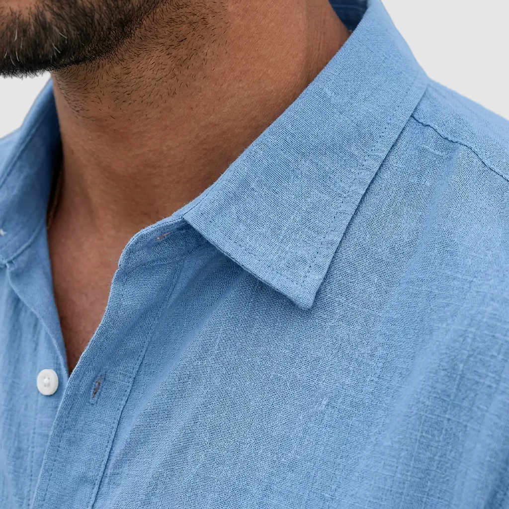 Ned™ | Lightweight Shirt with Button Placket