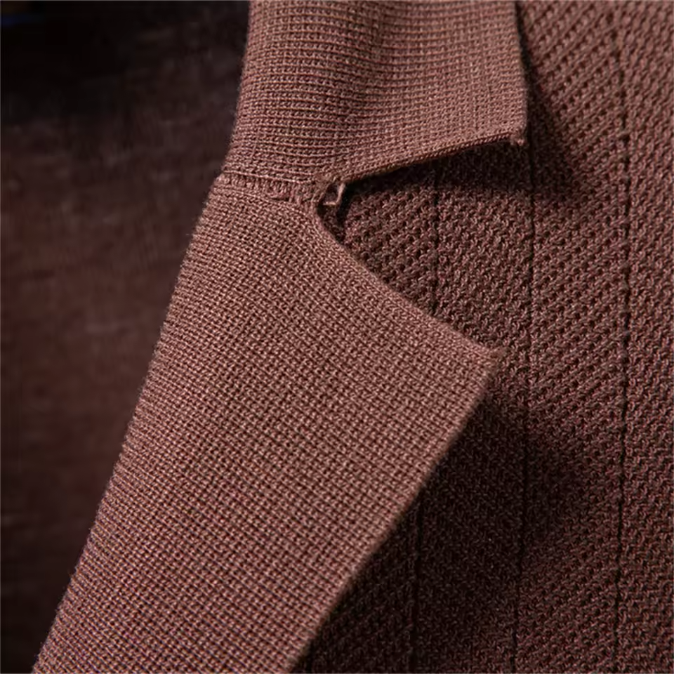 Beau™ | Knit Shirt with Button Placket