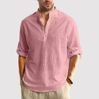 Richard™ | Shirt with Band Collar
