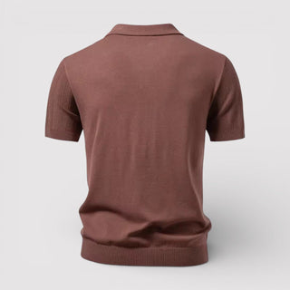 Beau™ | Knit Shirt with Button Placket