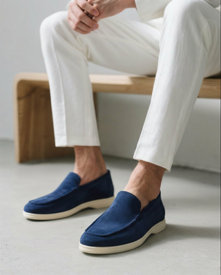 Noosa™ | Elegant Slip-On Loafers Navy