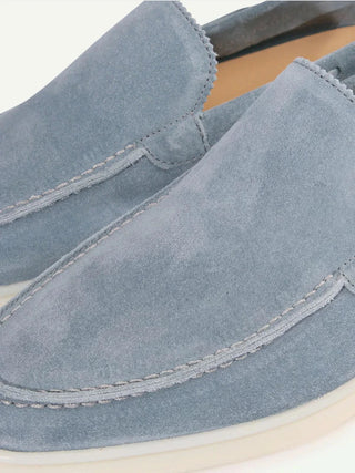 Luke™ | Classic Baby Blue Loafers