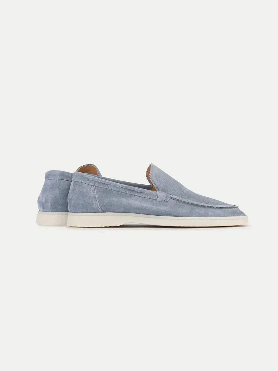 Luke™ | Classic Baby Blue Loafers