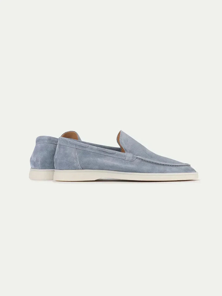 Luke™ | Classic Baby Blue Loafers